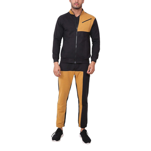 Men's Premium Quality Cotton Heavy weight Eco Friendly Gym Sportswear Two Piece Training Jogging Suit Autumn Fitness Tracksuits - Product Image 1