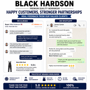 กางเกงช่างแบบมีแถบสะท้อนแสง Sales Blackhardson ผ้าโพลีเอสเตอร์ทวิล 280 GSM กันน้ำ ป้องกันแบคทีเรีย แผ่นรองเข่าสองชั้น สีเทาชาร์โคล - Product Image 6