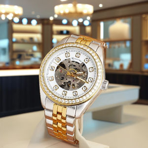 Bracelet de boîtier en argent à quartz avancé Smartwatch de bien-être pour femmes Caractéristiques de fitness complètes Suivi de la fréquence cardiaque Aucune infirmière - Product Image 4