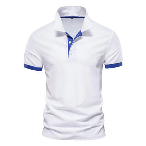 Vente en gros de polos simples personnalisés Vêtements T-shirt imprimé Polo de golf à séchage rapide pour hommes - Product Image 4