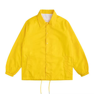 เสื้อแจ็คเก็ตโค้ชฤดูหนาวสีชมพูแบบสั่งทำพิเศษ ปักลายโลโก้รูปโล่ตัวอักษรกรีก ติดกระดุมด้านหน้า น้ำหนักเบา เหมาะสำหรับชมรมนักเรียน - Product Image 4