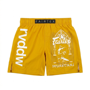 Men <b>Athletic</b> Muay Thai Shorts Quick Dry Training Wear Lightweight Sports Shorts for Martial Arts Fitness and Exercise - Product Image 3
