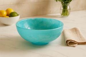 Vajilla de diseño, tazón para servir de resina epoxi para una experiencia gastronómica de lujo en el hogar, que mejora la presentación con un acabado artístico. - Product Image 4