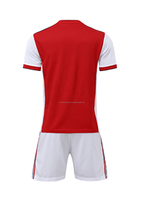Uniformes de Fútbol Unisex Personalizados al por Mayor con Logotipo, Transpirables, Impermeables, Ecológicos, de Poliéster, con Impresión por Transferencia de Calor, Cortos - Product Image 2