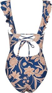 Maillot de bain de surf anti-UV athlétique pour femme, col en V, moulant, en Spandex/Nylon, à manches longues, avec fermeture éclair, pour la période menstruelle - Product Image 6