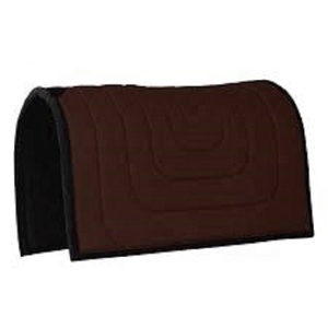 Tapis de selle d'équitation personnalisé de haute qualité avec logo couleur, en toile de coton, doublure en fausse fourrure, confortable, pour le saut d'obstacles et le style Western/anglais - Product Image 3