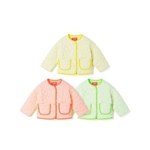 OZKIZ Korean Kids Premium <b>Quilted</b> Jacket J02 100% Polyester <b>for</b> Girls 2-6 Years Wholesale Children Fashion <b>for</b> Spring/Fall - Product Image 1