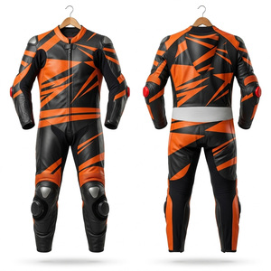 Traje de Motociclismo de Invierno Personalizado, de Cuero, con Protección CE, OEM, ODM, Alto Rendimiento, Impermeable, Transpirable y Resistente al Viento - Product Image 1