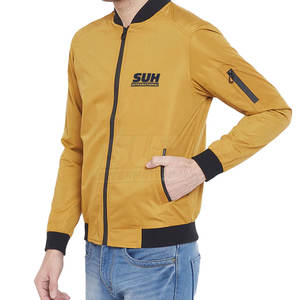 Chaqueta Bomber de Invierno para Hombre, Impermeable, 100% Poliéster, con Cuello Alto y Logotipo Frontal, Diseño Personalizable, Venta al Por Mayor Disponible - Product Image 4