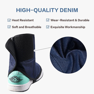 Jeans en denim ignifuges JNM SAFETY FR certifiés CE, résistants aux radiations, imperméables, résistance à la chaleur 500-1000°C, niveau D - Product Image 5