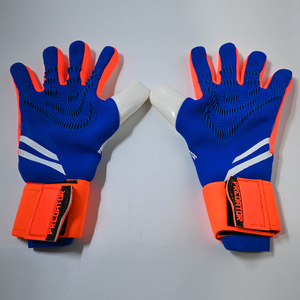 Guantes de Portero de Fútbol Profesionales, Palma de Látex PU, Tejido de Nailon, Guantes de Fútbol de Alta Adherencia, Duraderos, para Entrenamiento y Partido - Product Image 3