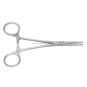 Pinces à artères droites et courbées de qualité médicale Crile-Rankin 16 cm, en acier inoxydable, ensemble d'instruments manuels A-1 VERITAS - Product Image 4