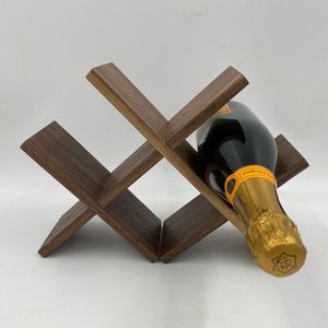 Wine lovers tabletop wine <b>rack</b> contemporary <b>bar</b> accessory natural wood wine stand elegant wine storage compact wine <b>rack</b> - Product Image 4