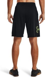 Shorts Bermuda noirs pour homme avec logo vert, séchage rapide, taille élastique, vêtements de sport décontractés - Product Image 2