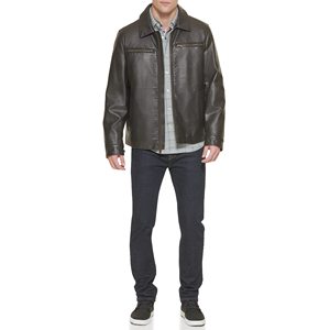 <b>Leather</b> <b>Jacket</b> <b>Men</b> - Bold Rider Style - Smooth Texture - Ideal for Casual & Biker Look - <b>leather</b> <b>jacket</b> for <b>men</b> - Product Image 2