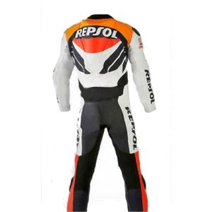 ชุดแข่งรถมอเตอร์ไซค์ Repsol Honda ปี 2019 ชุดหนังสำหรับนักขี่มอเตอร์ไซค์ชาย ชุดป้องกันสำหรับขี่รถแบบสปอร์ตระดับพรีเมียม - Product Image 2