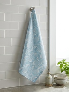 Printed <b>Kitchen</b> <b>Towel</b> Absorbent Cotton Linen Tea <b>Towel</b> Floral Pattern Dish Cleaning <b>Towel</b> for Home <b>Kitchen</b> - Product Image 2