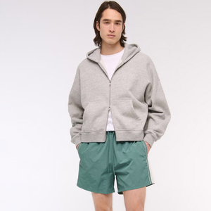 Pantalones cortos deportivos para hombre, de color sólido, con cordón ajustable, holgados, transpirables, para verano, playa y deportes, de nailon, para gimnasio, correr, de secado rápido - Product Image 1