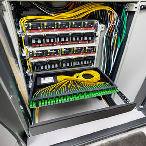 Panel de Conexiones de Fibra Óptica de Alta Calidad 1U 19'' ODF de 32 Puertos, Marco de Distribución Óptica, Divisor de Fibra 2*32 SC/APC FTTH - Product Image 1