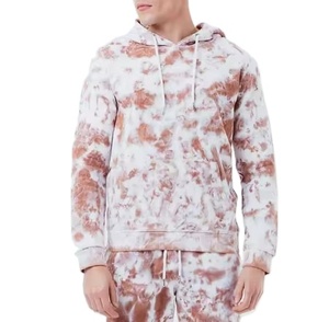 Chándales Tie Dye informales a la moda personalizables al por mayor, trajes para correr de dos piezas, chándal para hombre, chándal de manga larga para hombre, invierno, Tie Dye - Product Image 3