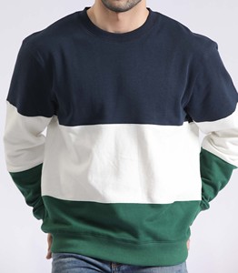 เสื้อสเวตเชิ้ตคอกลมแบบขายส่ง ปักโลโก้ได้ตามต้องการ ผลิตจากผ้าฝ้าย 63% โพลีเอสเตอร์ 37% หนัก 330 กรัม ผ้าฟลีซเนื้อนุ่มสำหรับผู้ชาย ผลิตโดย HAIDII SPORTS - Product Image 4