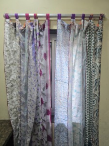 Handmade Boho Indian Patchwork Rope Sheer <b>Curtains</b> Vintage Hippie Farmhouse Style Lightweight Customizable Color Design Made - Product Image 3