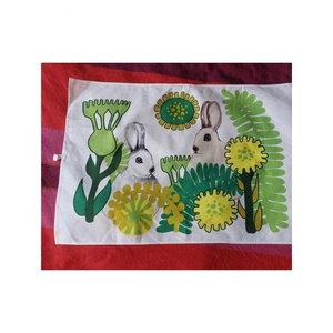 2024 Cute <b>Easter</b> Bunny Funny Embroidered Design Good Quality GOTS Certified Organic 100% Cotton <b>Top</b> Golf Kitchen Tea Towels - Product Image 1