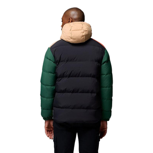 Veste d'hiver légère pour homme, 340 grammes, polyester/nylon, matelassée, isolée, à capuche, écologique, hydrofuge, chaude - Product Image 2