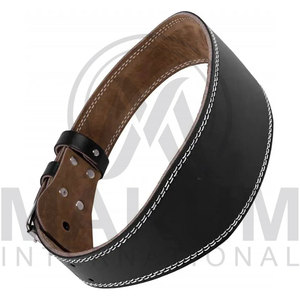 Cowhide Heavy Duty Lower <b>Weight</b> Lifting Belt for Gym & Powerlifting Adjustable <b>Training</b> Support Belt - Product Image 2