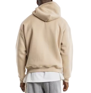 Vente en gros de sweat à capuche zippé en polaire Cotton Tech avec strass noir et graphique, sweat à capuche zippé à épaules tombantes 2025 - Product Image 2