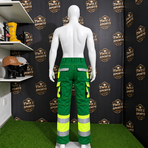 Outdoor Construction <b>Work</b> High Visibility Reflective <b>Cargo</b> <b>Pants</b> Safety Workwear Trousers For Industrial And Warehouse - Product Image 5