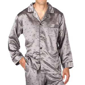 Highest Demanding Best Selling <b>Men's</b> Casual Satin Sleeveless Thermal Soft Sleepwear 2-Piece Night Suit <b>Set</b> Breathable <b>Pajamas</b> - Product Image 4