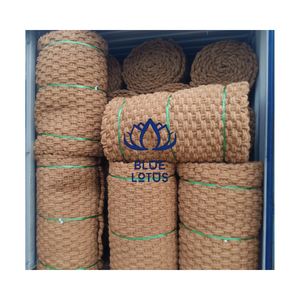 เสื่อใยมะพร้าวธรรมชาติ พรีเมียม เป็นมิตรกับสิ่งแวดล้อม ผลิตด้วยมือ สำหรับปูพื้นทางเข้าและปูพื้นภายในอาคาร - Product Image 1
