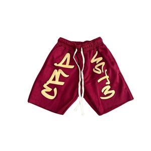 Pantalones Cortos Bermuda de Gimnasio para Hombre, 100% Algodón de Alta Calidad, Estampado Puff Sólido, Secado Rápido, Transpirables, Antiarrugas, Estilo Urbano, OEM, Verano - Product Image 3