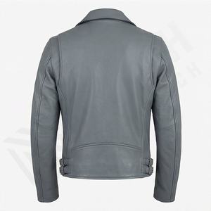 Chaqueta de Motociclista de Cuero Genuino para Hombre de la Mejor Calidad, Nueva Colección de Invierno, Chaquetas de Motocicleta con Protecciones Desmontables Personalizadas - Product Image 2