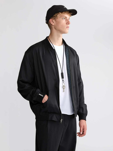 Classic Comfortable Pattern <b>Flight</b> satin <b>Jacket</b> Custom for <b>Men</b> Clothing Waterproof <b>Men's</b> <b>Jacket</b> - Product Image 6