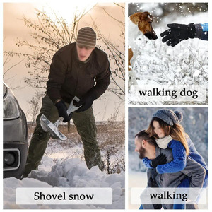 Winter Ski <b>Gloves</b> Waterproof <b>Thermal</b> Snow <b>Gloves</b> for <b>Men</b> & Women - Product Image 6