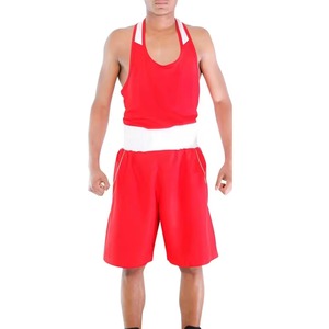 Traje de Boxeo con Logotipo Personalizado, Conjunto de 2 Piezas, Poliéster Ligero, Diseño OEM, Ropa de Entrenamiento de Artes Marciales - Product Image 2