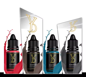 สีไมโครเบลดดิ้ง 28 สี สำหรับสักคิ้ว ปาก ติดทนนาน ใช้สำหรับเครื่องสำอาง PMU - Product Image 1