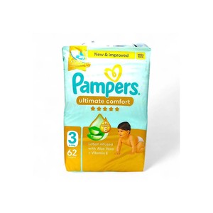 Couches Pampers Premium Confort Ultime avec noyau d'absorption avancé et design doux et respectueux de la peau - Product Image 3