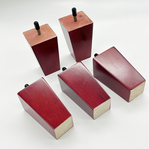 Solid Wood Square <b>Sofa</b> <b>Legs</b> Heavy Duty Furniture Support Wooden <b>Legs</b> for Couch Bed Cabinet Table OEM Custom Supplier - Product Image 1