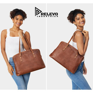 Bolso de Mano de Cuero de Diseño de Lujo RELEVO INDUSTRIES, Nueva Moda 2026, Bolso de Hombro para Mujer, 30-40L - Product Image 2
