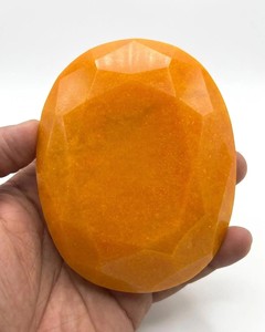 Lot en gros de 5000 saphirs chauffés naturels, cabochons ovales à taille émeraude facettée, pierres précieuses en vrac pour la fabrication de bijoux - Product Image 2
