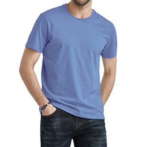 Camiseta de Algodón Personalizada para Hombre 2023, de Alta Calidad, Elegante, Cuello Redondo, Transpirable, de Secado Rápido, Precio de Fábrica al por Mayor - Product Image 1