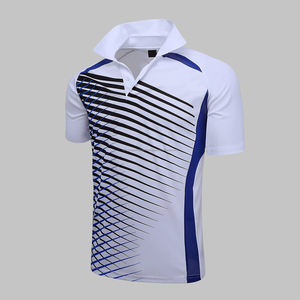 Fabricant de t-shirts polo lourds pour hommes Maillot confortable pour le golf Streetwear avec logo personnalisé Motif solide - Product Image 3