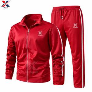 Nuevo Conjunto Deportivo Informal de Primavera, Estilo Vintage, Corte Ajustado, 100% Algodón, Transpirable y Ligero, Diseño 2 en 1, Pedido al por Mayor - Product Image 1