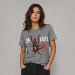 Camiseta Gráfica Oversize Unisex - Estilo Urbano, Impresión Directa de Fábrica, Camiseta de Algodón de Manga Corta, Top de Moda para Uso Diario - Product Image 3