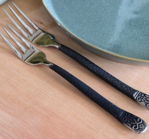 Vente en gros Ensemble de 5 pièces en acier inoxydable royal, ensemble de couverts en métal poli miroir, argenterie, y compris ensemble fourchette cuillère couteau - Product Image 6