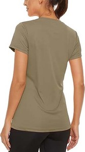 Camiseta de mujer, corte holgado, camiseta oversize de algodón, top ajustado para mujer, camiseta con diseño gráfico, camiseta lisa informal, top de moda de verano - Product Image 2
