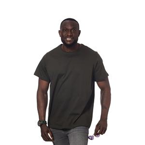 Camiseta de Manga Corta Casual para Hombre, 100% Algodón, con Logotipo Personalizado, Tejido Transpirable Ecológico, Venta al Por Mayor - Product Image 1